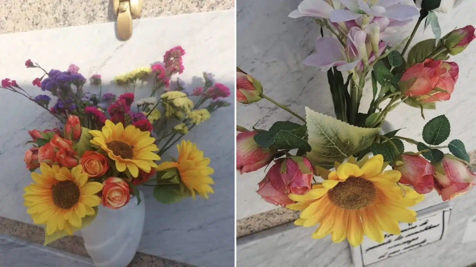 Albanella furto fiori cimitero