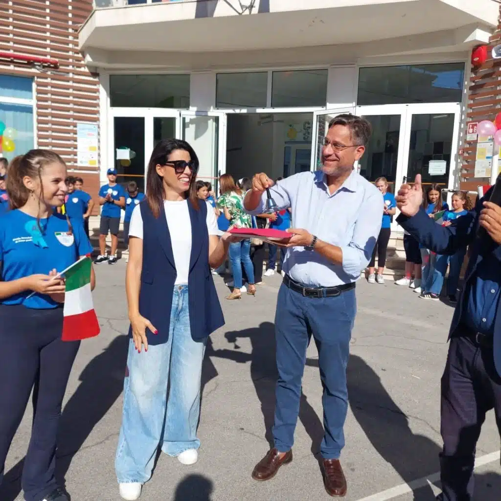 nocera superiore primo giorno scuola saluti sindaco