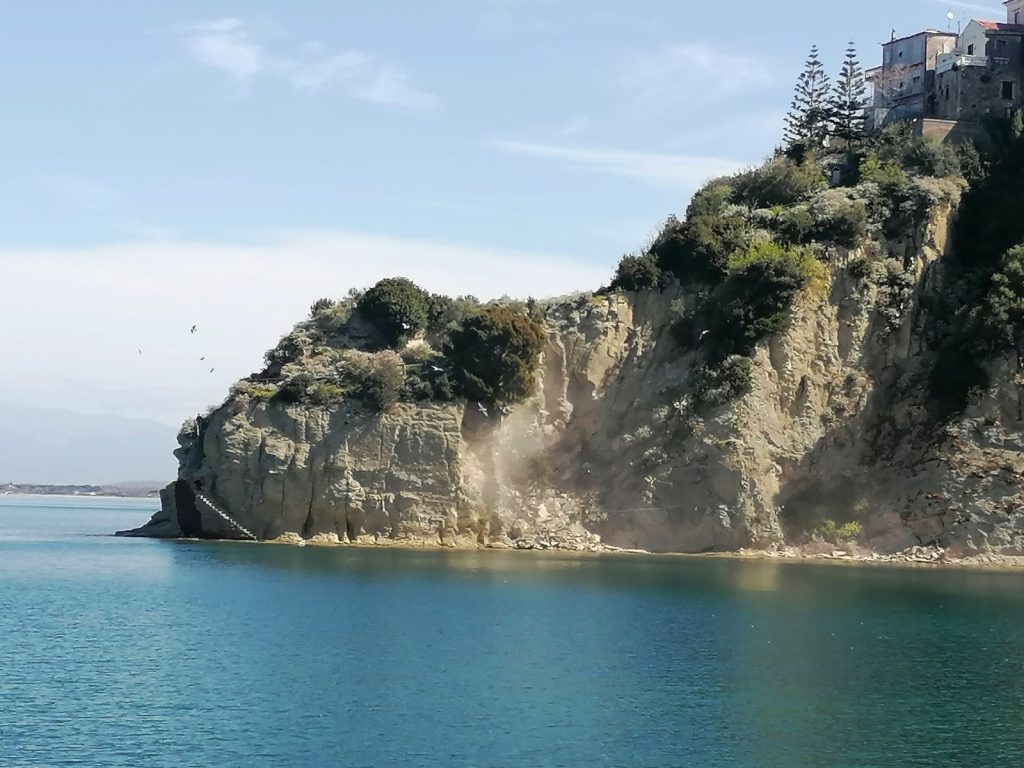 agropoli monitoraggio rupe sicurezza centro storico