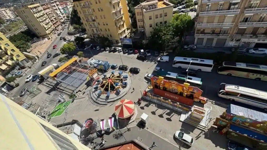 salerno giostre via carella residenti contro comune