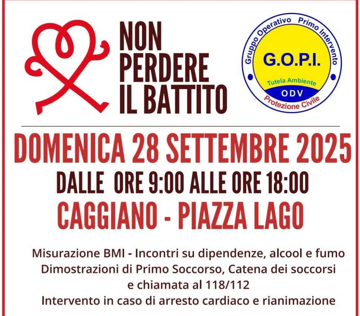 caggiano giornata mondiale cuore
