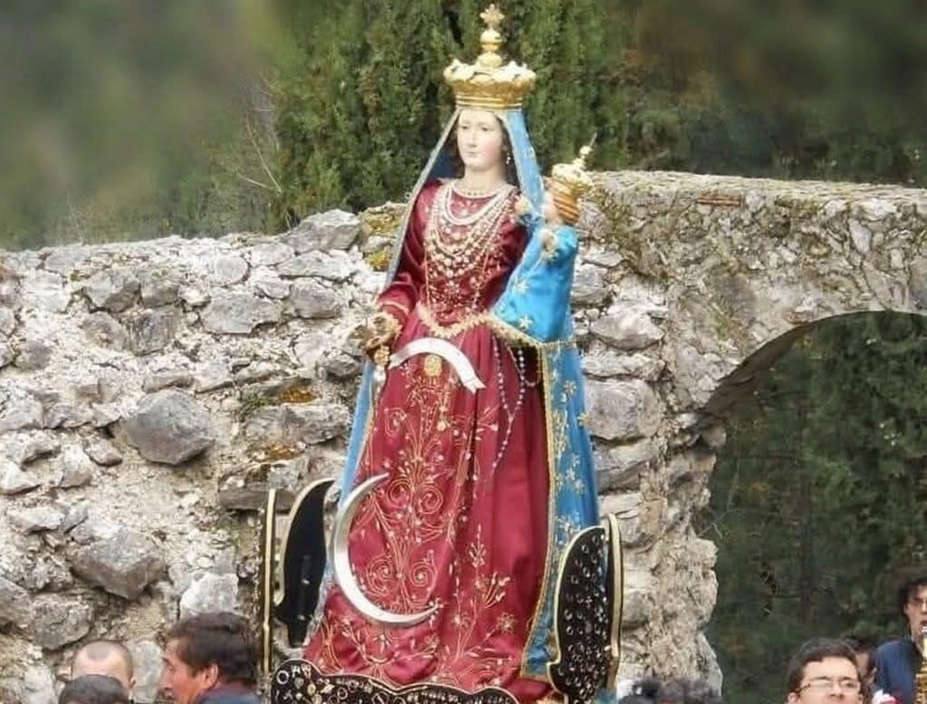 sala consilina culto madonna castello patrimonio culturale immateriale campania