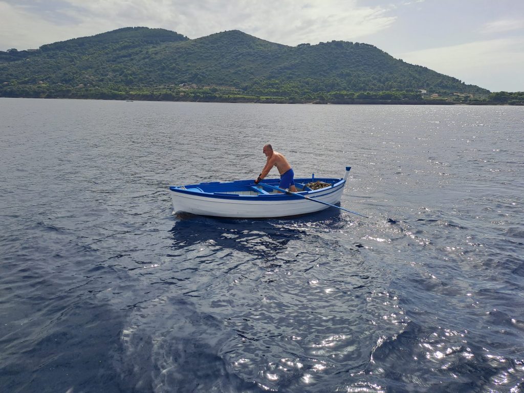 agropoli licosa traversata remi marco cianfrone