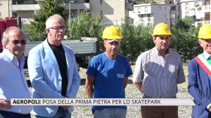 posa prima pietra skatepark Agropoli