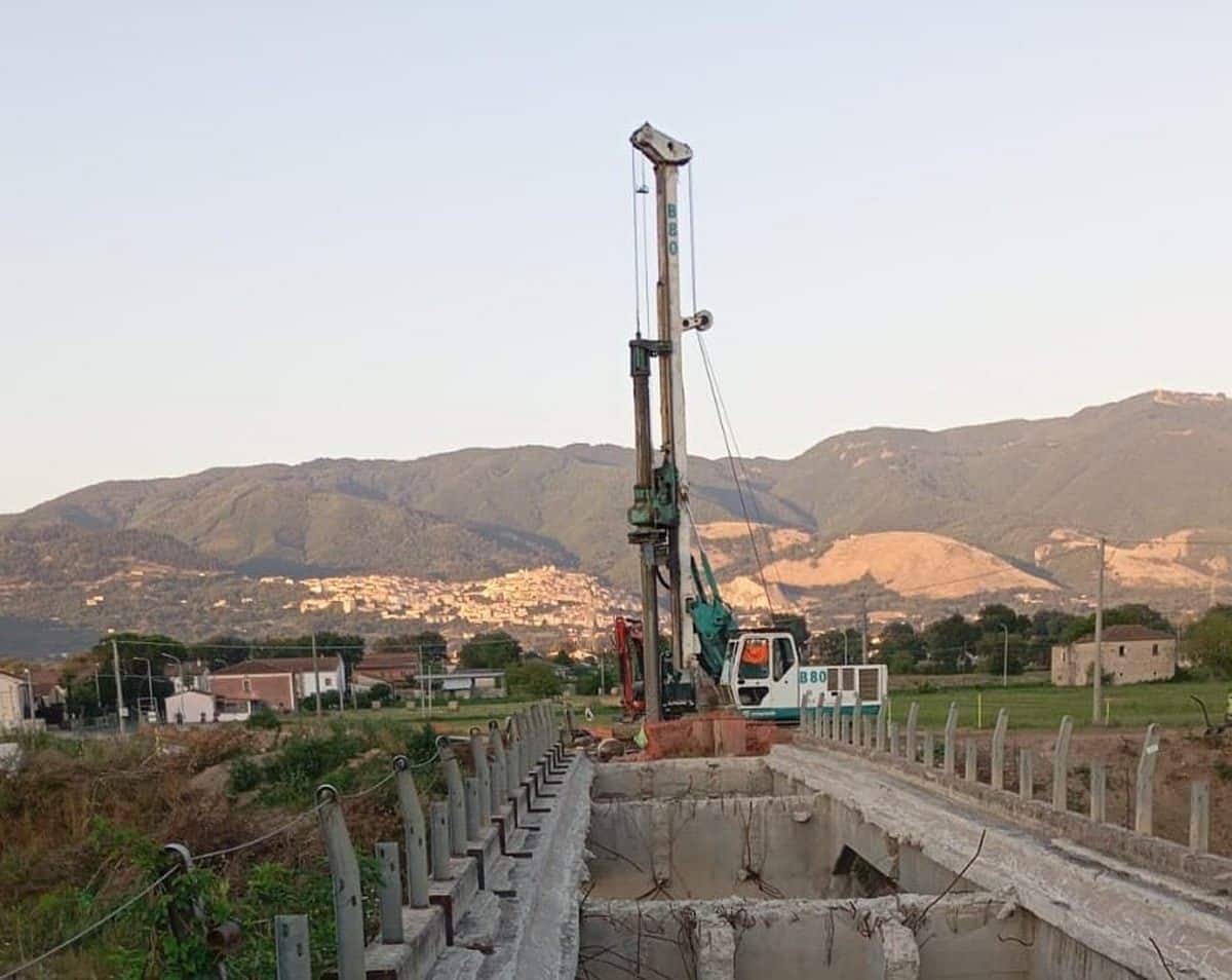 ponte caiazzano lavori tommasetti