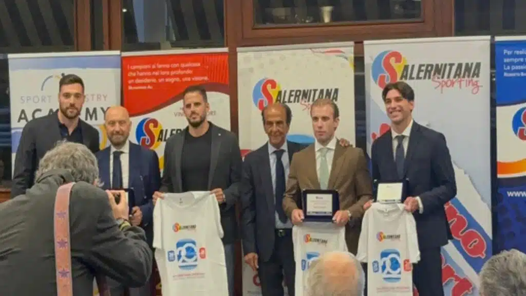 salerno sport day 2025 premiato diego cacciatore