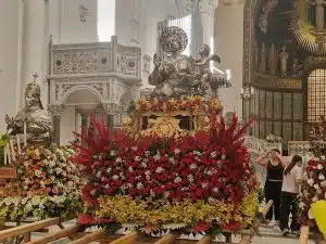 salerno san matteo 2025 processione pontificale