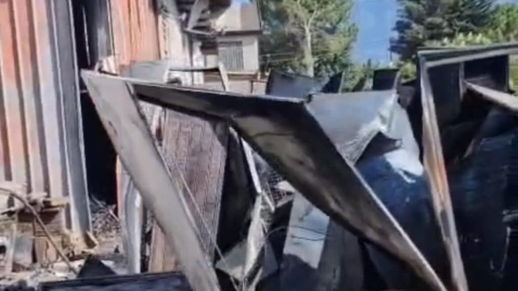campagna incendio deposito elettrodomestici