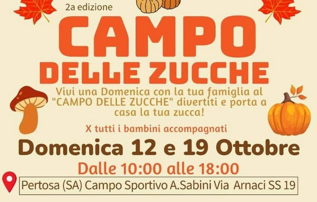 pertosa campo zucche 12-19 ottobre