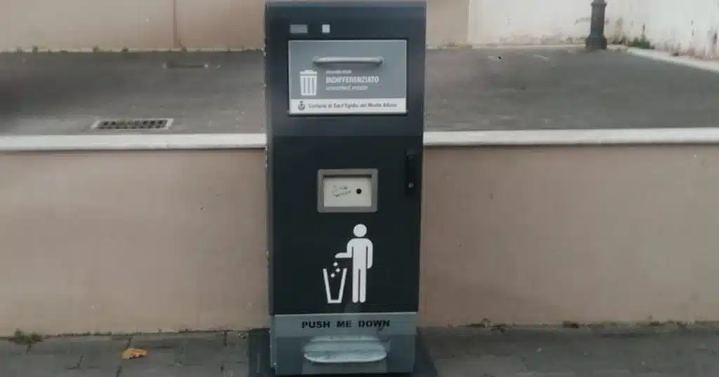 sant'egidio monte albino cestini smart mini isole ecologiche