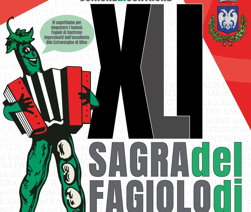 Controne raddoppia la festa: la 41^ Sagra del Fagiolo si terrà in due weekend tra novembre e dicembre