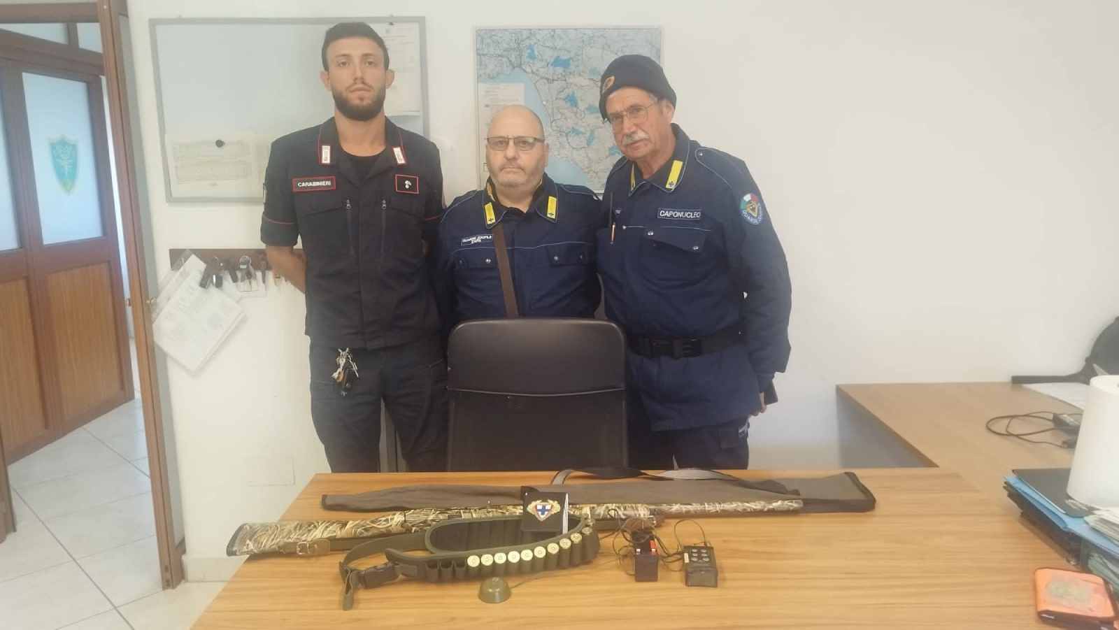 Capaccio Paestum denunciato cacciatore