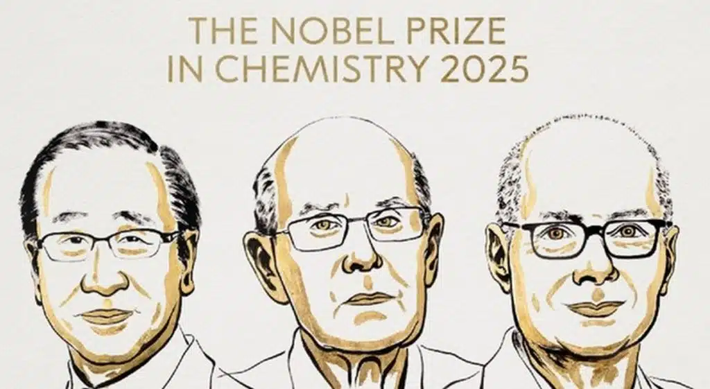nobel chimica 2025 Kitagawa Robson Yaghi