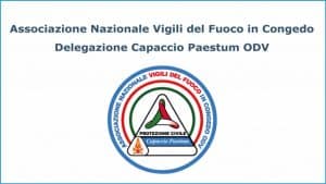 capaccio paestum vigili fuoco congedo solidarietà protezione civile