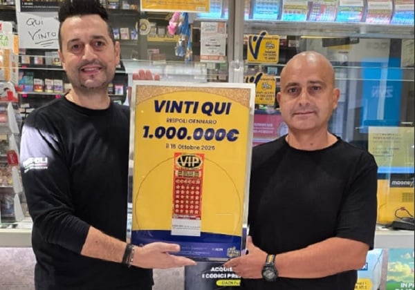 Scafati, colpo da un milione di euro al Bar Tabacchi Rispoli: la fortuna bussa ancora in via S. Antonio Abate