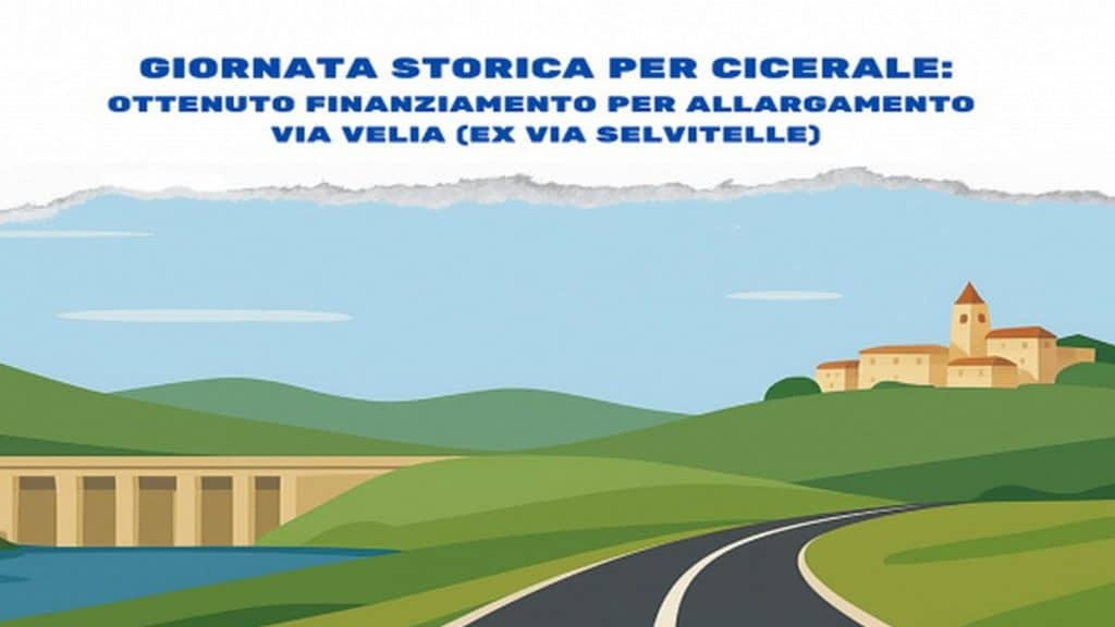 cicerale fondi riammagliamento viabilità