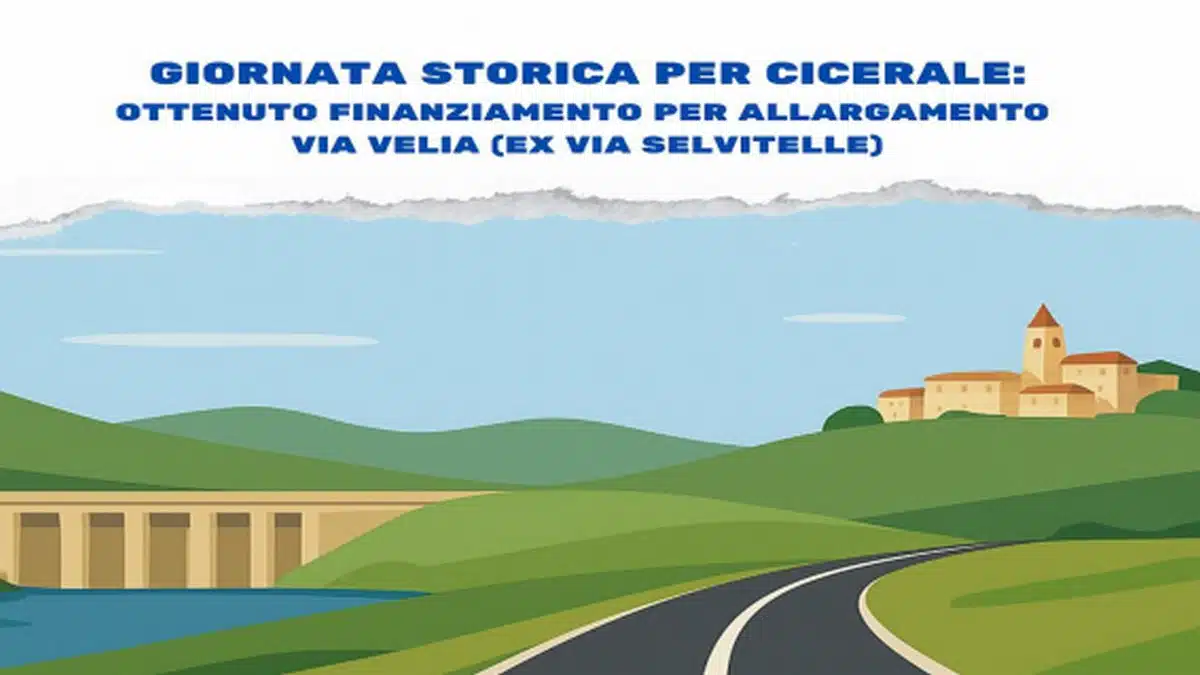 cicerale fondi riammagliamento viabilità