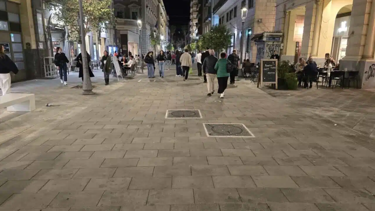 salerno corso vittorio emanuele dehors nuove regole