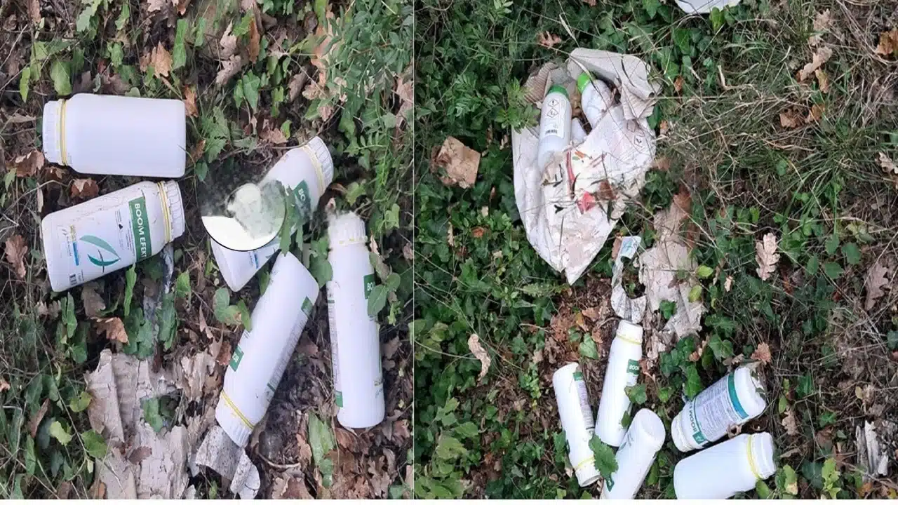 diserbanti abbandonati Albanella