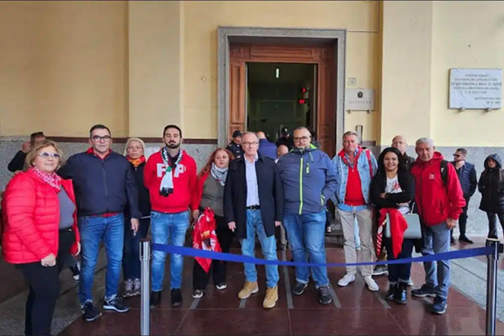 sciopero gaza cgil ricevuta prefetto salerno