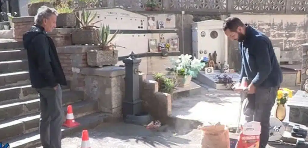 salerno manutenzione cimitero riparazione fontanelle