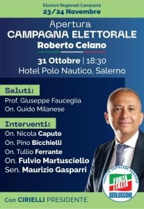 roberto celano campagna elettorale