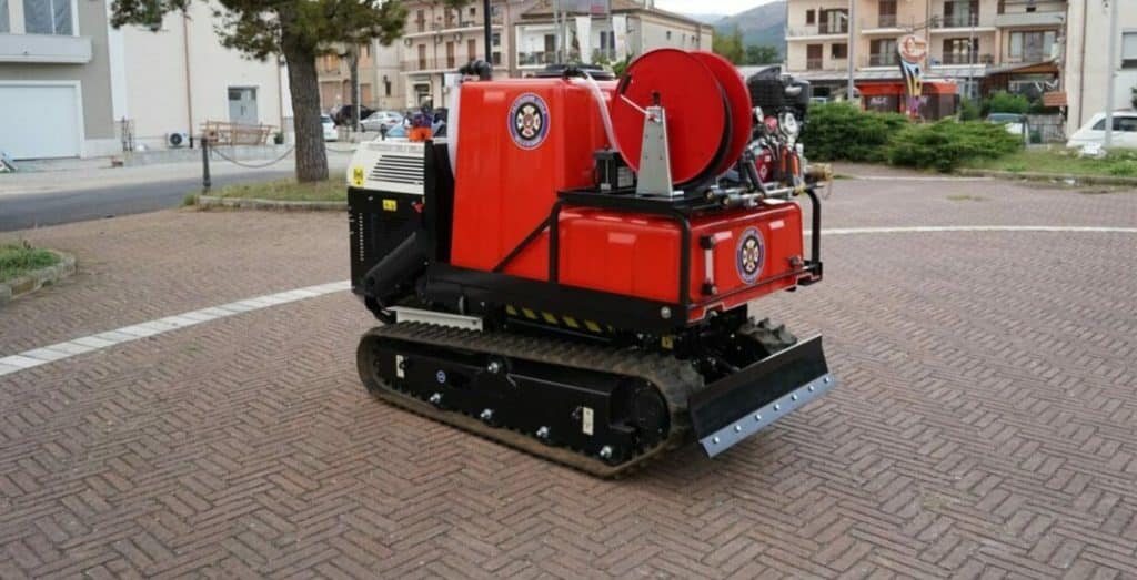 robot soccorsi vallo diano protezione civile