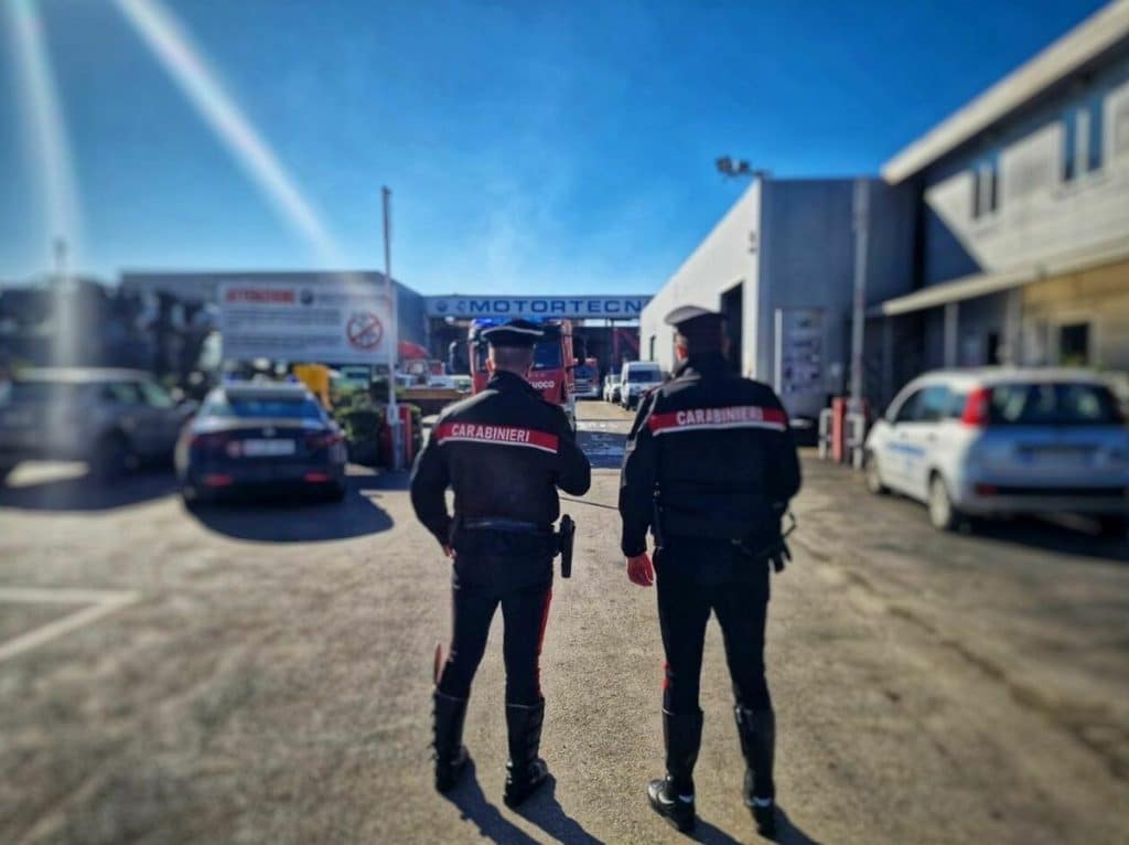 pomigliano serbatoio gpl esploso