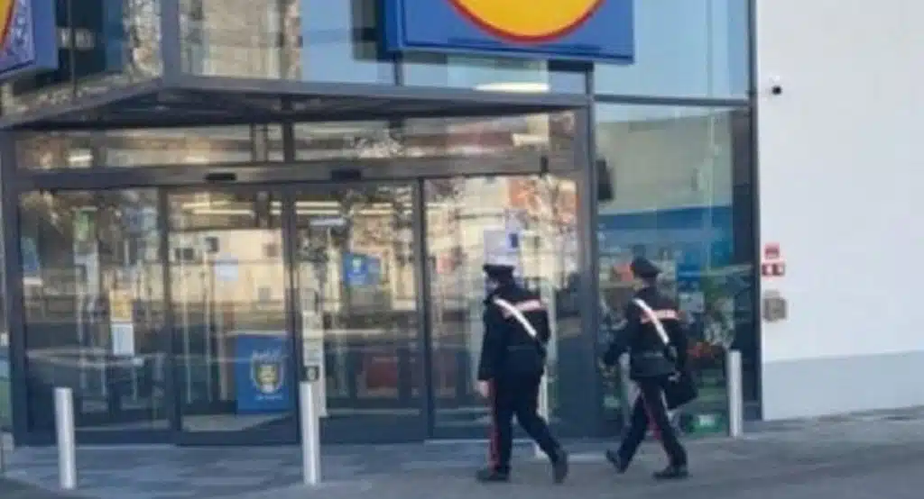 castel san giorgio furto lidl liquori arresti
