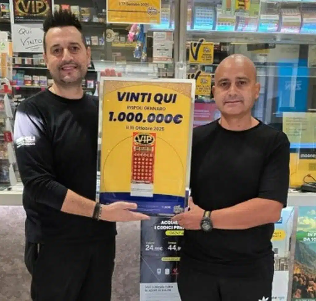 scafati gratta vinci vincita milione 25 ottobre