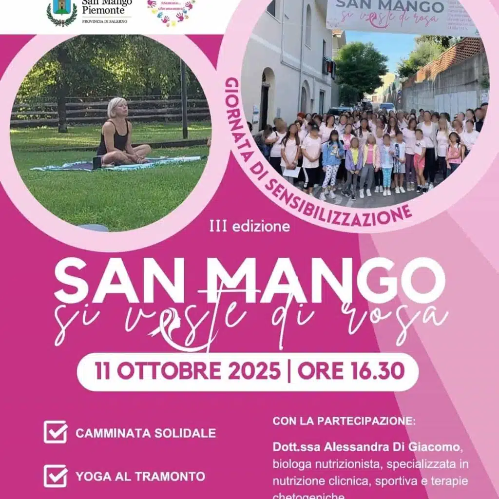 san mango tinge rosa prevenzione tumore seno 11 ottobre