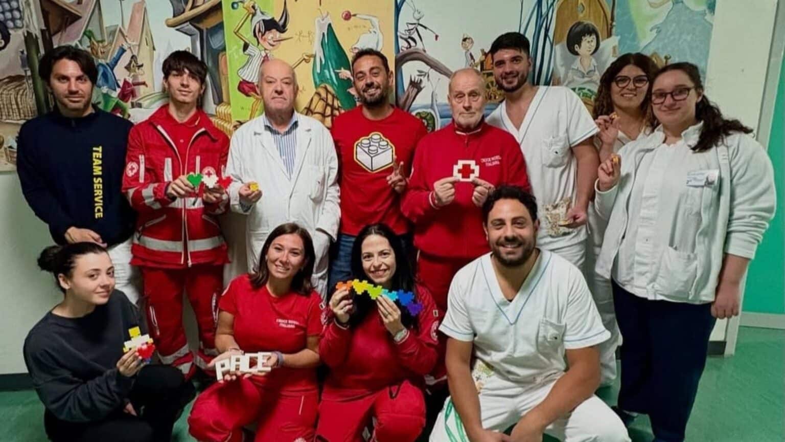 lego croce rossa polla pediatria