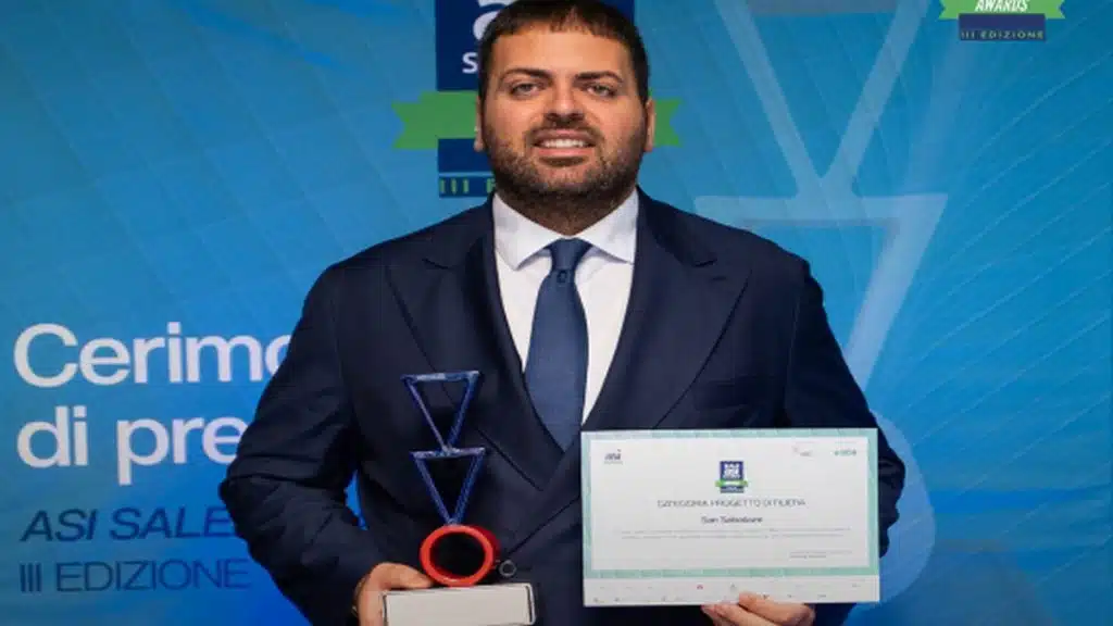 asi salerno awards 2025 azienda cilento san salvatore premiata