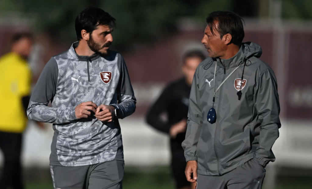 Salernitana - Casertana conferenza Raffaele