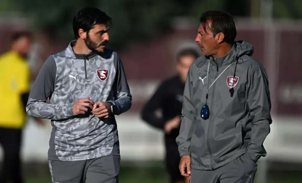 Salernitana - Casertana conferenza Raffaele