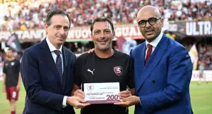 Salernitana - Cavese conferenza Raffaele