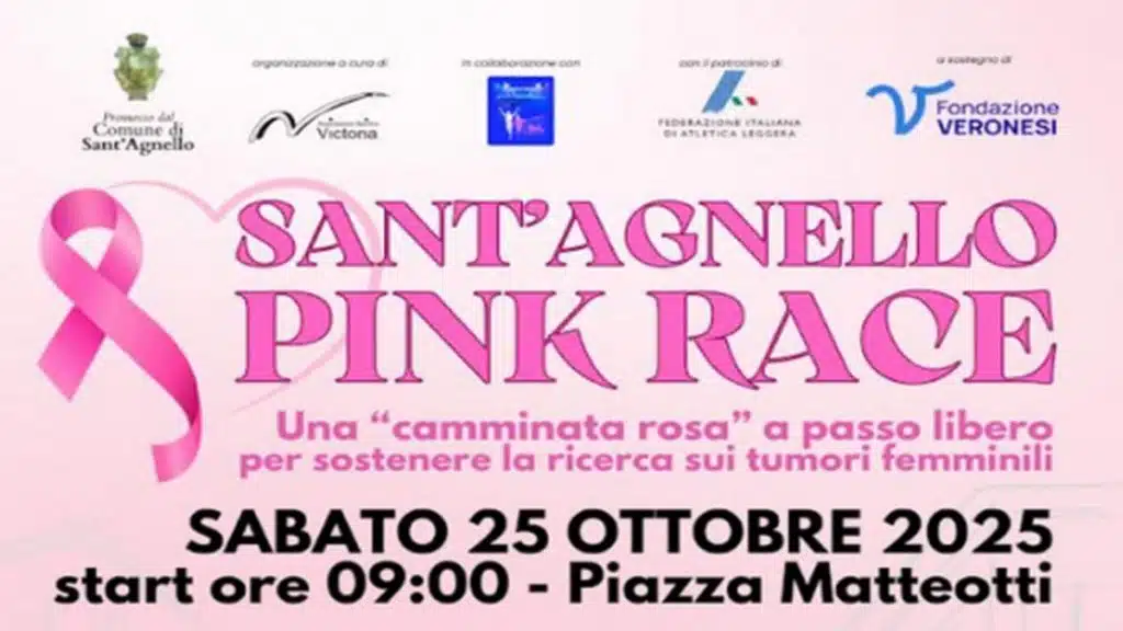 sant'agnello pink race 25 ottobre