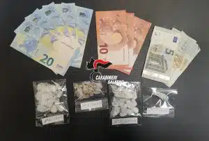 Spaccio a Castel San Giorgio: arrestato 20enne con hashish, cocaina, crack ed eroina