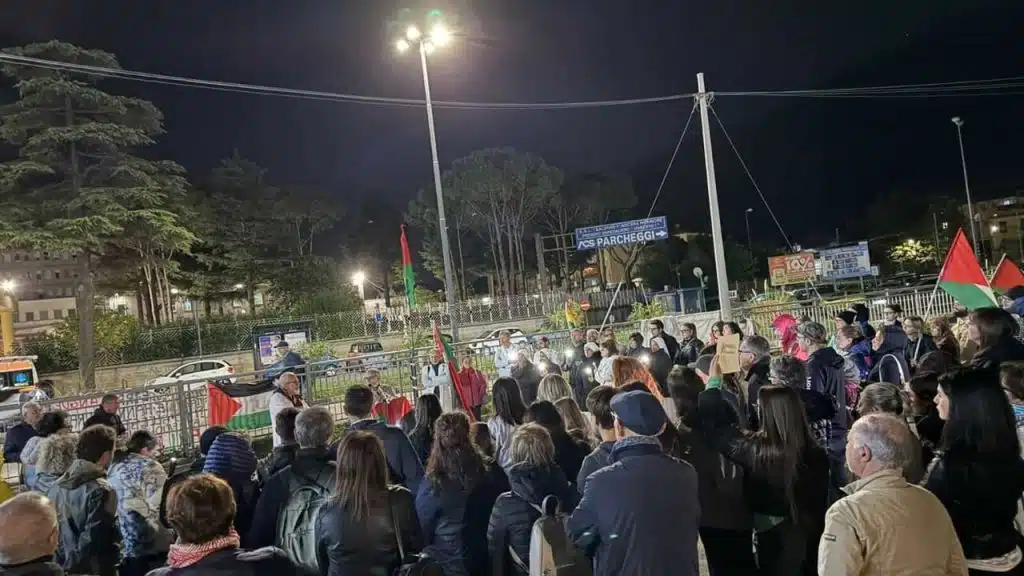 nocera inferiore flash mob ospedale palestina