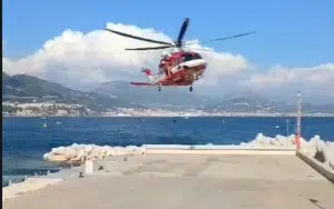 Turista si perde sui sentieri della Costiera Amalfitana: salvata dai Vigili del Fuoco con l’elicottero
