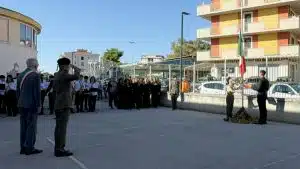 campagna cerimonia alzabandiera quarto reggimento carri