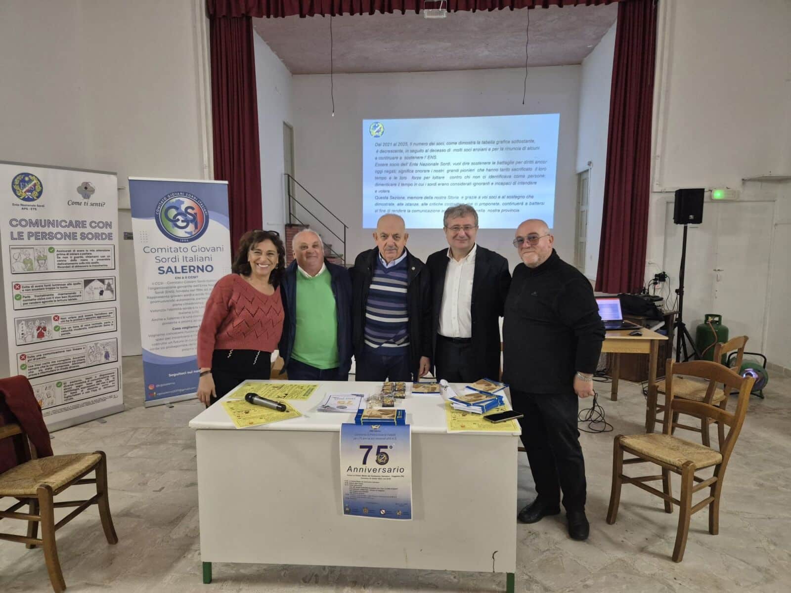 caggiano ens salerno 75 anni