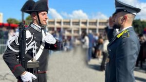 danilo larocca vallo diano giuramento allievi carabinieri