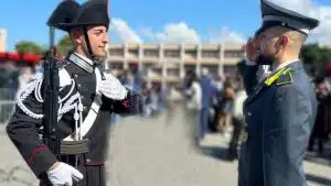 danilo larocca vallo diano giuramento allievi carabinieri