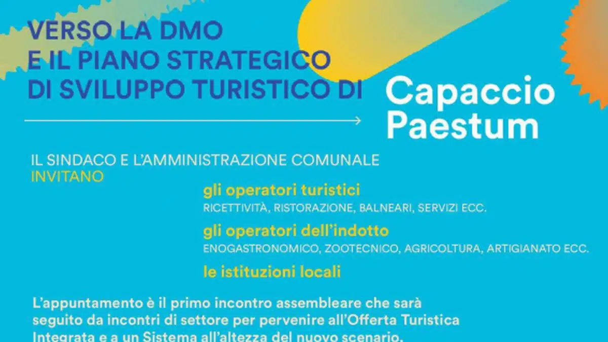 capaccio paestum incontro dmo piano strategico
