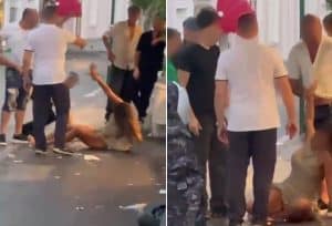 figlia aggredita padre napoli