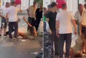 figlia aggredita padre napoli