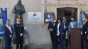 caggiano brigadiere carmine tripodi inaugurata sezione anc