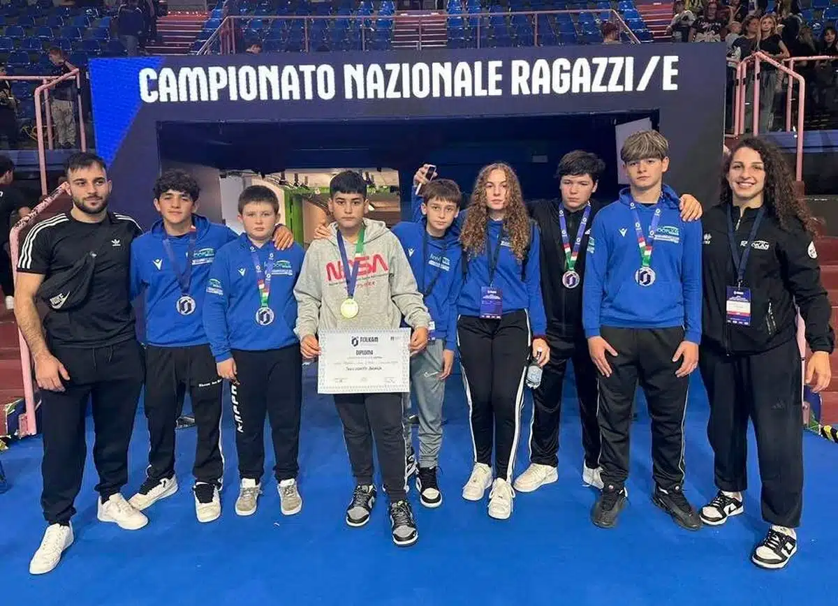 New Kodokan Lucania medaglie campionati italiani ostia