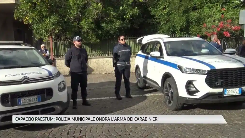 omaggio Carabinieri Capaccio Paestum